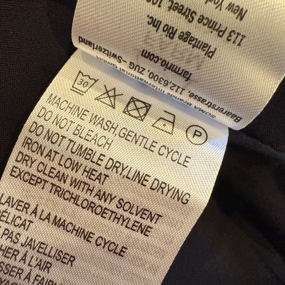 FARM RIO NWT Black Maxi Floral Lenzing Ecovero Viscose Wrap Mini Dress XS - Picture 8 of 10